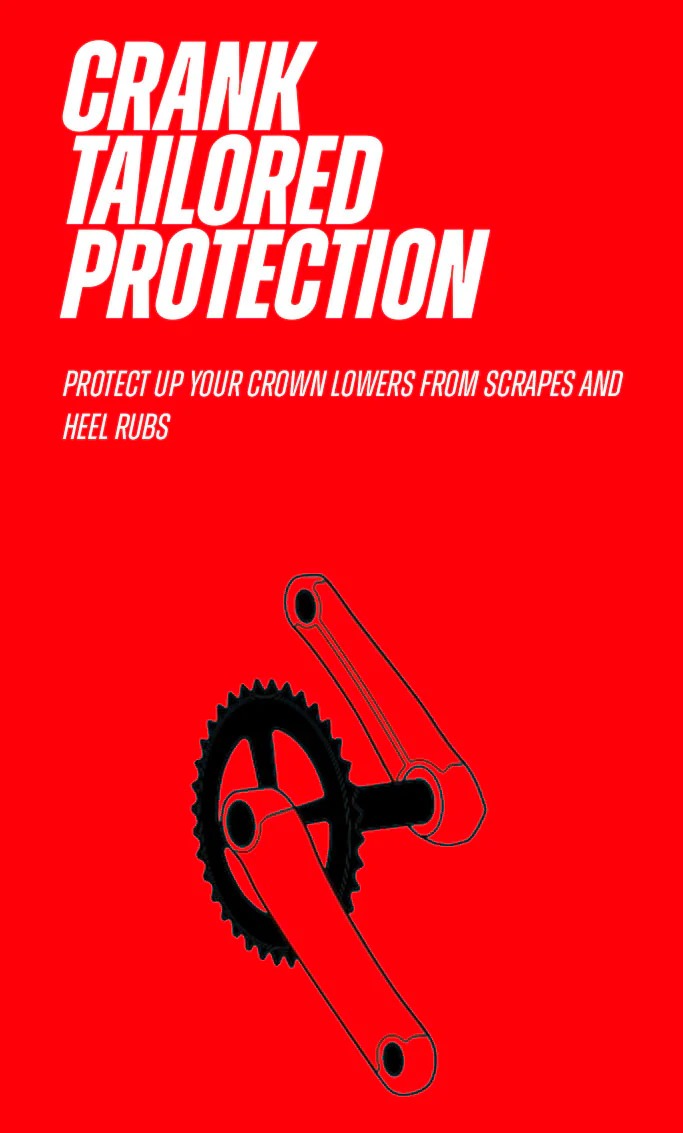 Crank protection wrap